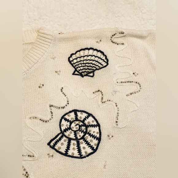 80’s Vintage Premiere Collection Nautical Embroidered Sweater - Picture 8 of 10